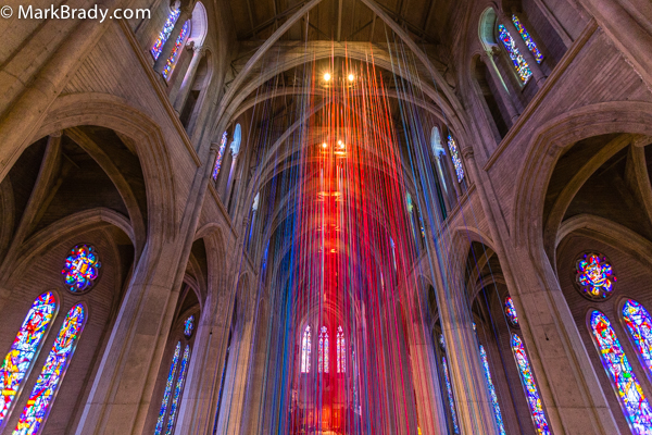 Grace Cathedral Art Installation