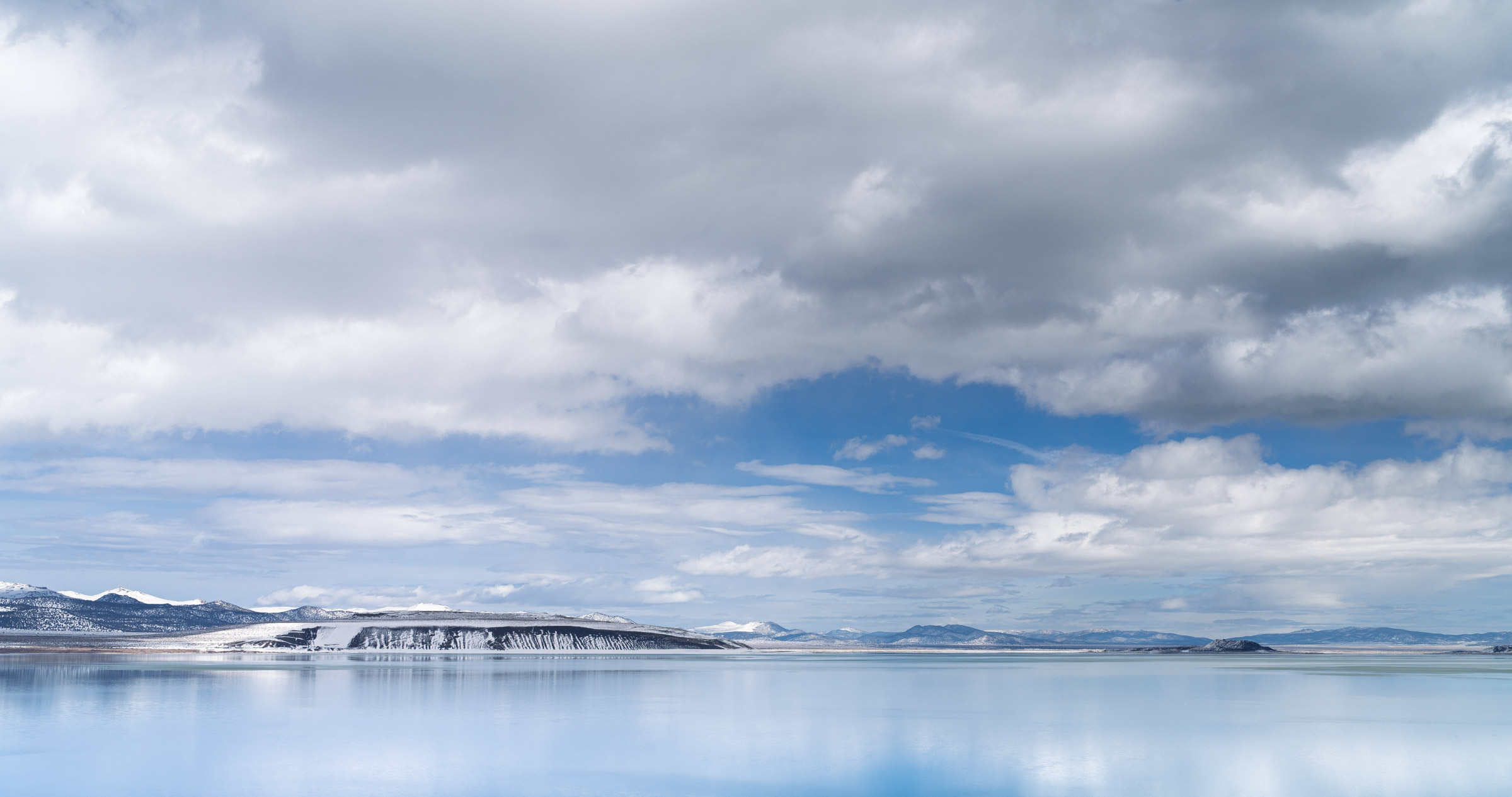 Winter in Death Valley and Mono Lake California