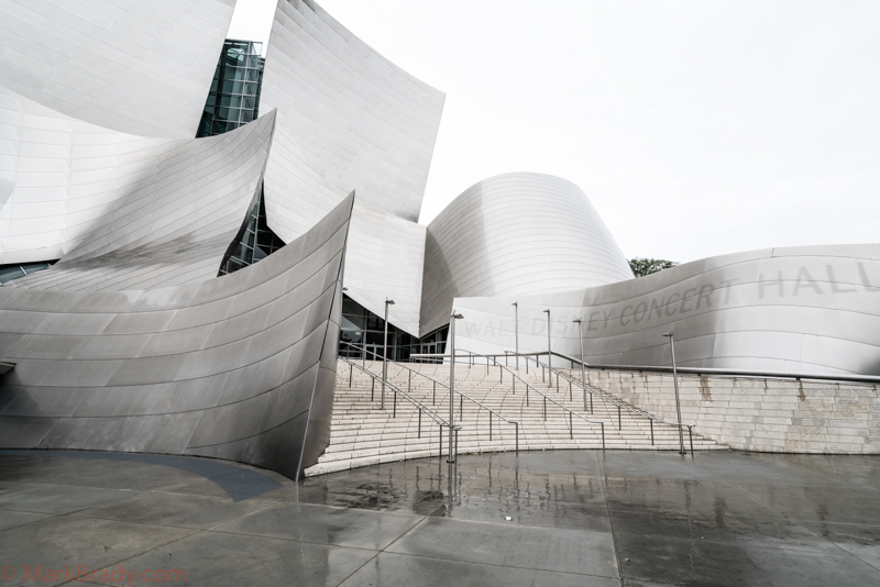 Disney Concert Hall+Rain=Perfect!